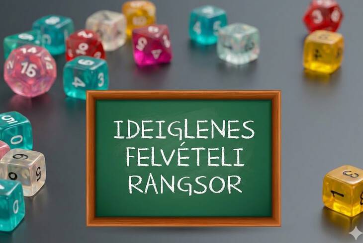 Ideiglenes felv�teli rangsor